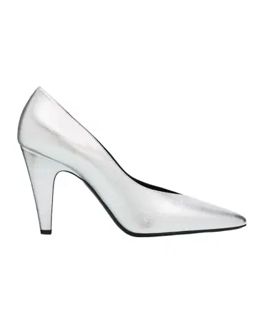 Alaïa 90mm Metallic Leather Pumps | Thumbnail 1