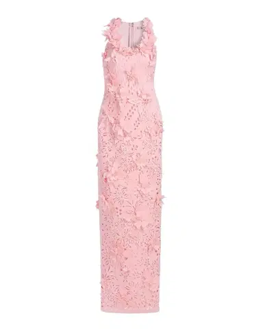 BADGLEY MISCHKA 3D Floral Pearly Embellished Gown | Thumbnail 1 BADGLEY MISCHKA 3D Floral Pearly Embellished Gown | Thumbnail 1