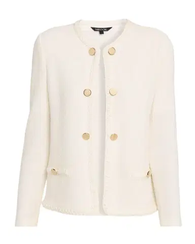 Misook Relaxed Braid-Trim Tweed Jacket | Thumbnail 1 Misook Relaxed Braid-Trim Tweed Jacket | Thumbnail 1