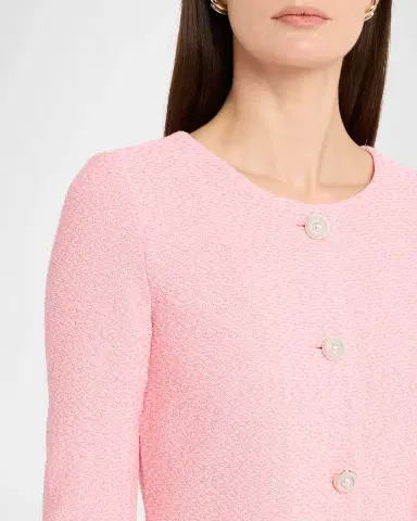 Misook Button-Down Knit Mini Dress | Thumbnail 5 Misook Button-Down Knit Mini Dress | Thumbnail 5