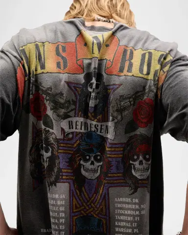 Represent x Guns N ' Roses Exclusive Tour Graphic T-Shirt | Thumbnail 3 Represent x Guns N ' Roses Exclusive Tour Graphic T-Shirt | Thumbnail 3