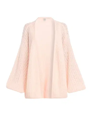 TOTEME Balloon-Sleeve Mohair Open Knit Puffed Cardigan | Thumbnail 1