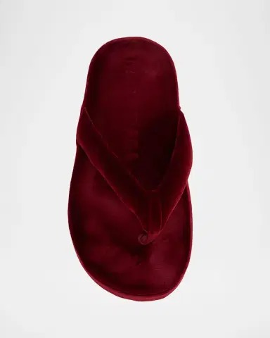 Balenciaga Jet Lag Stretch Velvet Platform Thong Sandals | Thumbnail 5 Balenciaga Jet Lag Stretch Velvet Platform Thong Sandals | Thumbnail 5