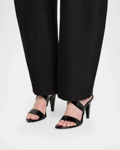 Alaïa 90mm Patent Leather Sandals | Thumbnail 2 Alaïa 90mm Patent Leather Sandals | Thumbnail 2