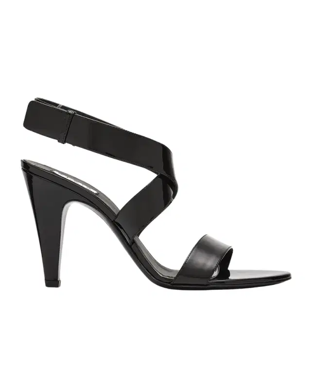 ALAÏA 90mm Patent Leather Sandals