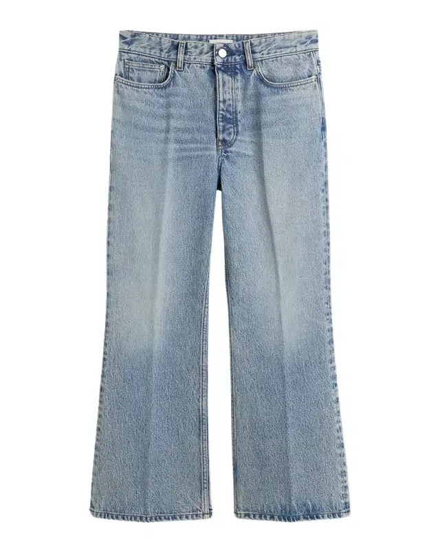 Kickflare Crop Denim Jeans
