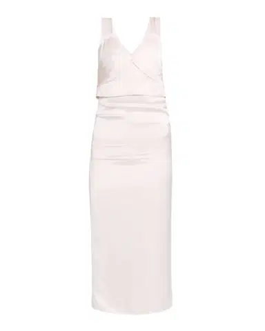 TOTEME V-Neck Empire-Waist Midi Slip Dress | Thumbnail 1