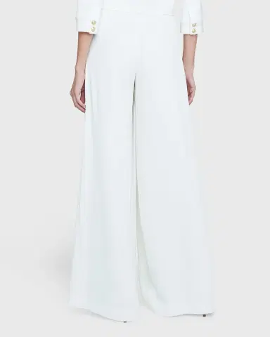 L 'Agence Nova Mid-Rise Wide-Leg Pleated Pants | Thumbnail 3