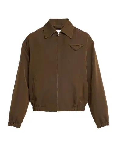 Bottega Veneta Men's Wool Blouson Jacket | Thumbnail 1 Bottega Veneta Men's Wool Blouson Jacket | Thumbnail 1