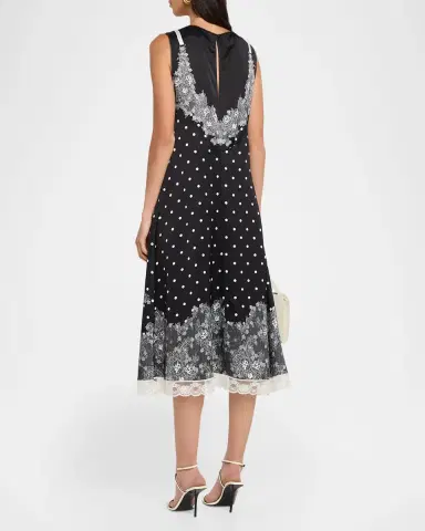 Marc Jacobs Trompe L 'Oeil Slip Midi Dress | Thumbnail 3 Marc Jacobs Trompe L 'Oeil Slip Midi Dress | Thumbnail 3