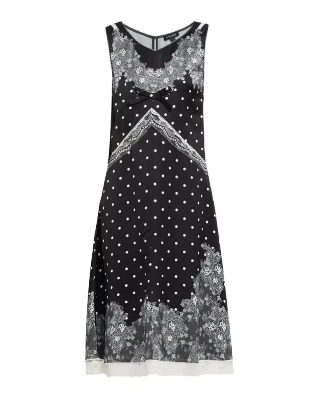 Trompe L 'Oeil Slip Midi Dress