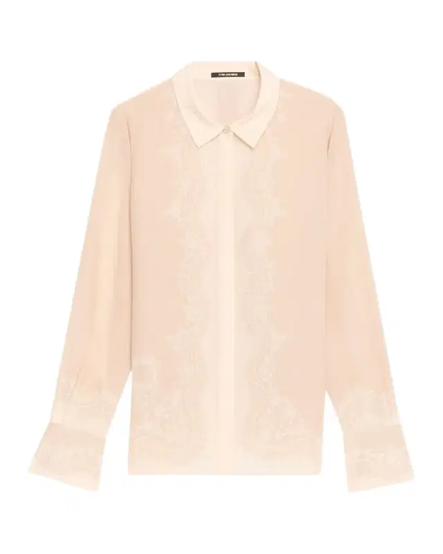 Serena Floral-Print Silk Blouse