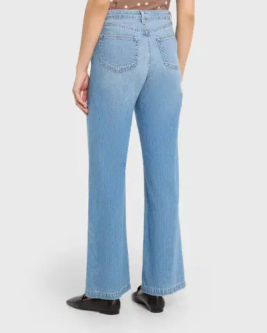 L 'AGENCE Scottie High-Rise Wide Jeans | Thumbnail 3