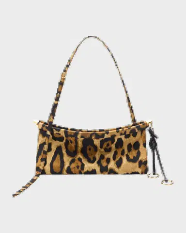 Alaïa Le Click Medium Leopard-Print Shoulder Bag | Thumbnail 2