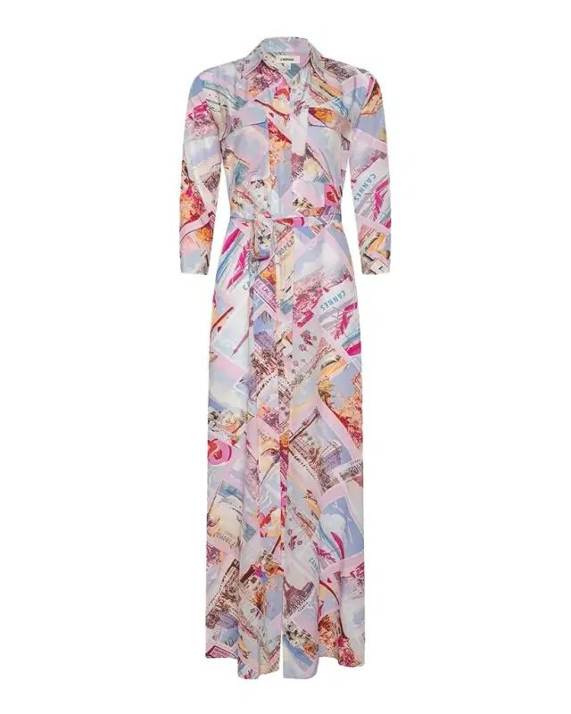 Cameron Maxi Shirtdress