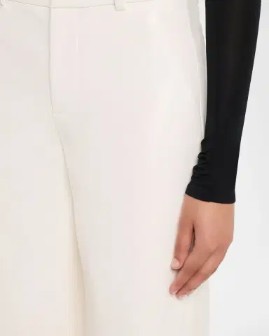 ALICE + OLIVIA Alexander Vegan Leather Cuffed Pants | Thumbnail 5 ALICE + OLIVIA Alexander Vegan Leather Cuffed Pants | Thumbnail 5