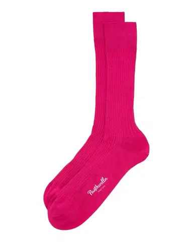 Pantherella Men 's Danvers Ribbed Cotton Mid-Calf Socks | Thumbnail 1
