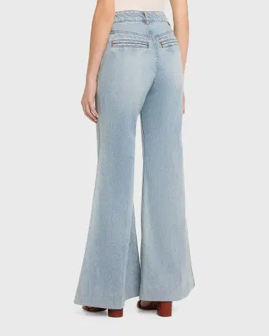 Zimmermann High-Rise Flare Jeans | Thumbnail 3 Zimmermann High-Rise Flare Jeans | Thumbnail 3
