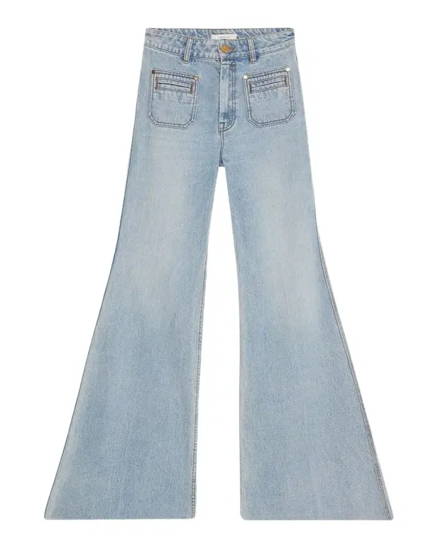 Zimmermann High-Rise Flare Jeans