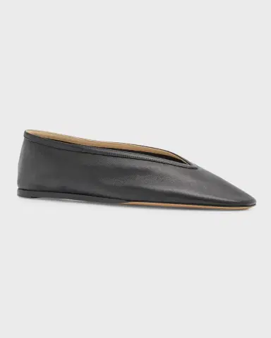 Le Monde Béryl Luna Calfskin Ballerina Flats | Thumbnail 3 Le Monde Béryl Luna Calfskin Ballerina Flats | Thumbnail 3