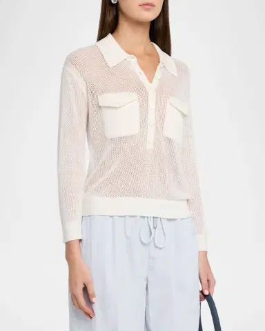 L'Agence Carine Cashmere-Blend Sweater | Thumbnail 4 L'Agence Carine Cashmere-Blend Sweater | Thumbnail 4