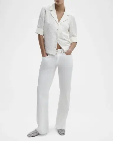rag & bone Carmella Puff-Sleeve Blouse | Thumbnail 2 rag & bone Carmella Puff-Sleeve Blouse | Thumbnail 2