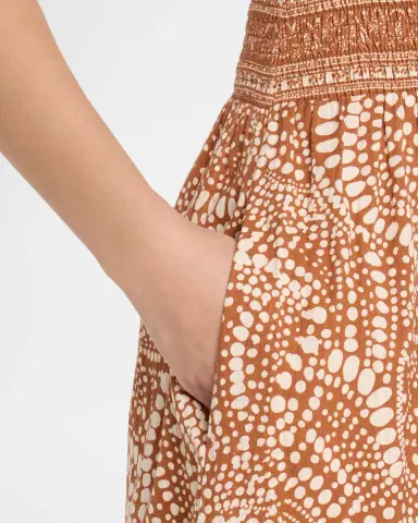 Ramy Brook Mariam Smocked-Waist Midi Dress | Thumbnail 5 Ramy Brook Mariam Smocked-Waist Midi Dress | Thumbnail 5