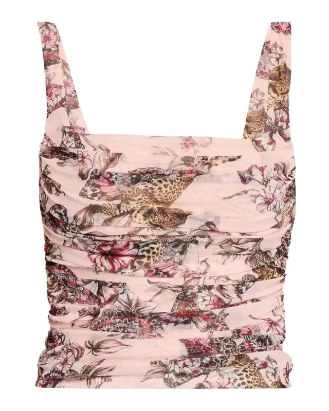 Rasha Shirred Tank Top