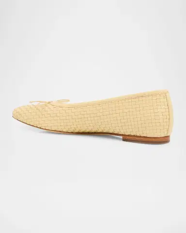 Vince Darla Woven Leather Ballerina Flats | Thumbnail 2 Vince Darla Woven Leather Ballerina Flats | Thumbnail 2