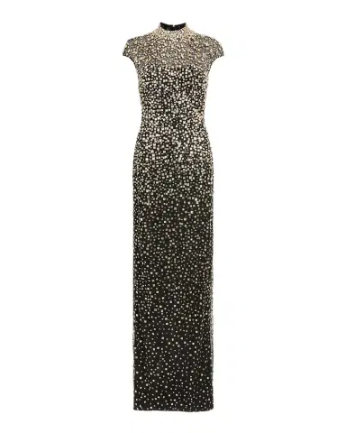 Jenny Packham Treasure Embellished Cap-Sleeve Column Gown | Thumbnail 1
