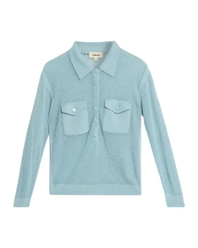 L 'Agence Carine Cashmere-Blend Sweater
