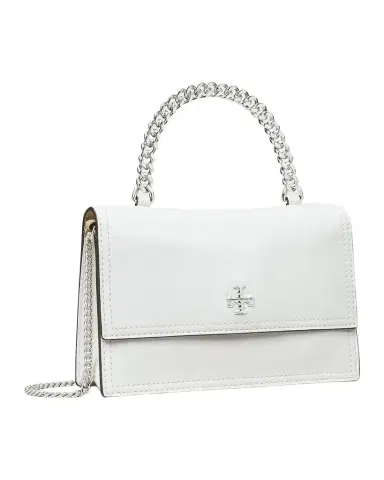 Tory Burch Kira Mini Deconstructed Leather Top-Handle Bag | Thumbnail 1 Tory Burch Kira Mini Deconstructed Leather Top-Handle Bag | Thumbnail 1