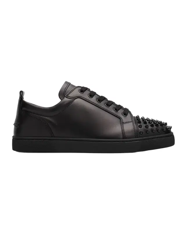 Men's Louis Junior Spikes Leather Low-Top Sneakers