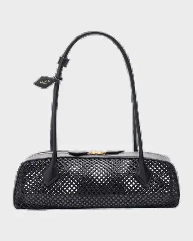 Alaïa Le Teckel Medium Leather Net Shoulder Bag | Thumbnail 2 Alaïa Le Teckel Medium Leather Net Shoulder Bag | Thumbnail 2