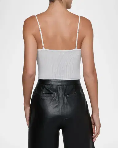 L 'AGENCE Gelina Ruched Bodysuit | Thumbnail 3