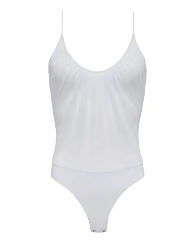 L 'AGENCE Gelina Ruched Bodysuit