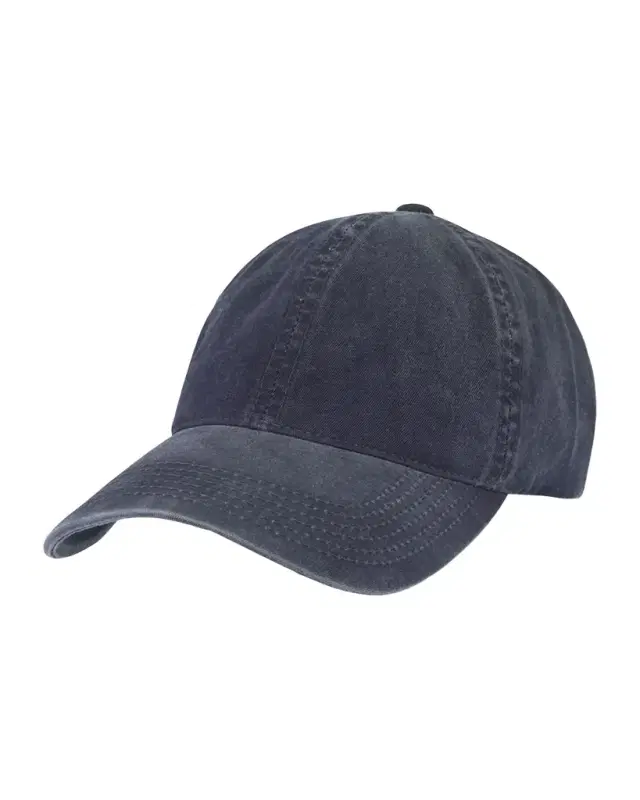 Varsity Headwear Men's Washed Cotton Six-Panel Baseball Cap