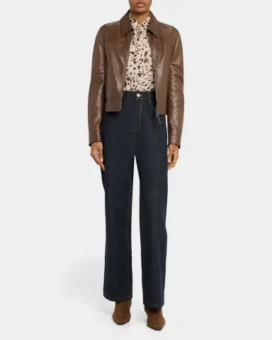 Brunello Cucinelli Wide-Leg Denim Pants | Thumbnail 2 Brunello Cucinelli Wide-Leg Denim Pants | Thumbnail 2