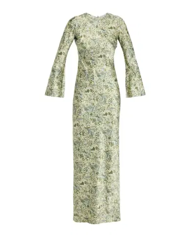 Veronica Beard Gemma Floral Long-Sleeve Maxi Dress | Thumbnail 1 Veronica Beard Gemma Floral Long-Sleeve Maxi Dress | Thumbnail 1