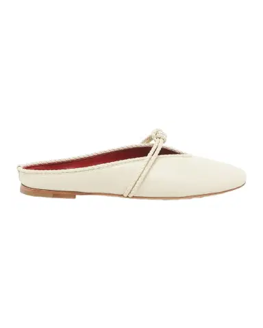 Bottega Veneta Lagoon Nappa Leather Knotted Mary Jane Ballerina Mules | Thumbnail 1 Bottega Veneta Lagoon Nappa Leather Knotted Mary Jane Ballerina Mules | Thumbnail 1