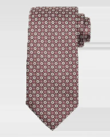 Isaia Men's Floral Silk Tie | Thumbnail 2 Isaia Men's Floral Silk Tie | Thumbnail 2