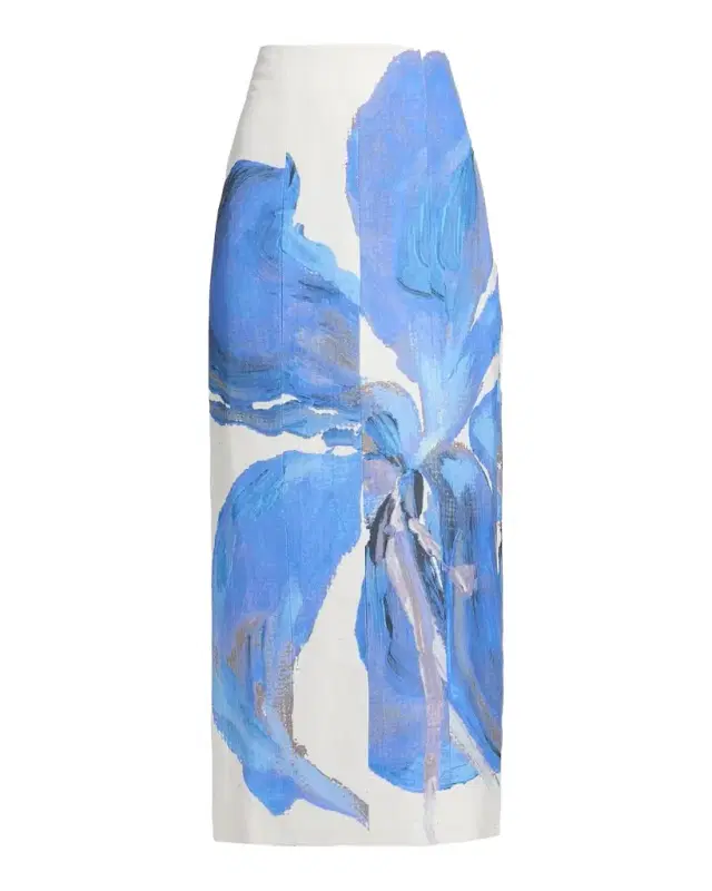 Significant Other Rumi Floral Midi-Skirt