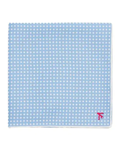 Isaia Men's Polka Dot Silk Pocket Square | Thumbnail 1