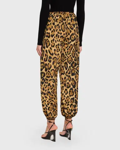 Alaïa Leopard-Print Nylon Balloon Pants | Thumbnail 3