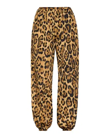 Alaïa Leopard-Print Nylon Balloon Pants | Thumbnail 1
