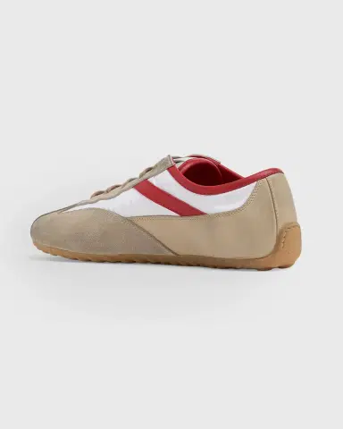 Alexander McQueen Men's Boxe Suede, Nylon, & Leather Low-Top Sneakers | Thumbnail 2 Alexander McQueen Men's Boxe Suede, Nylon, & Leather Low-Top Sneakers | Thumbnail 2