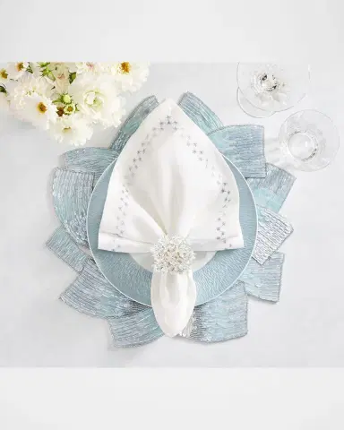 Kim Seybert Tidal Beaded Placemat | Thumbnail 5 Kim Seybert Tidal Beaded Placemat | Thumbnail 5