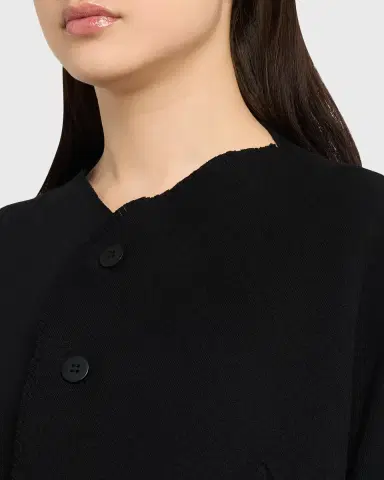 Issey Miyake Campagne Stretch Cotton Cardigan | Thumbnail 5
