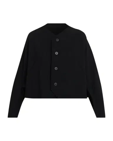 Issey Miyake Campagne Stretch Cotton Cardigan | Thumbnail 1