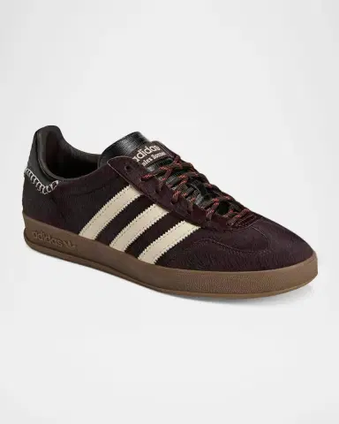 Adidas x Wales Bonner Men's Gazelle Ponyhair Sneakers | Thumbnail 2 Adidas x Wales Bonner Men's Gazelle Ponyhair Sneakers | Thumbnail 2